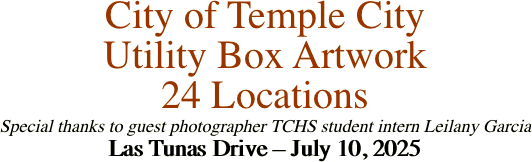 City of Temple City Utility Box