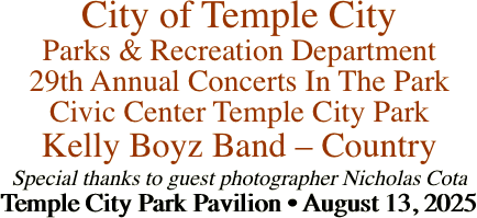 City of Temple City Parks &