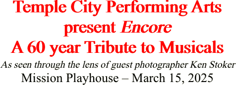 Temple City Performing Arts present Encore A