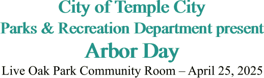 City of Temple City Parks &